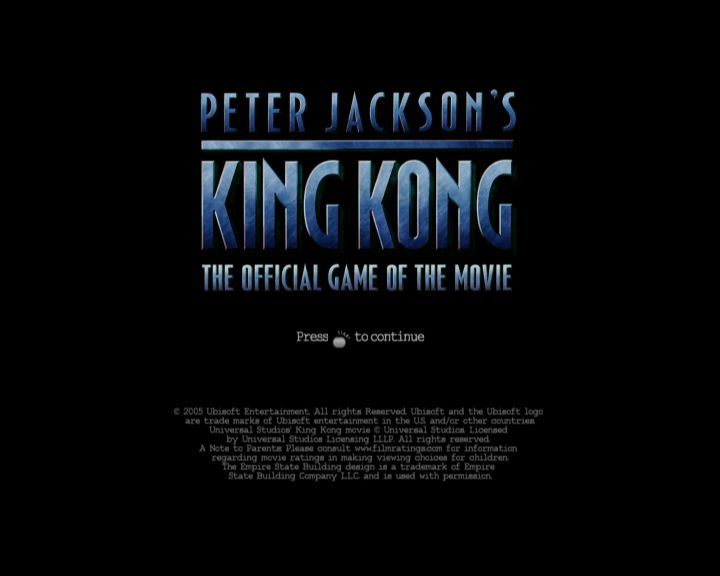 Peter Jackson's King Kong screenshot 2 for Xbox 360